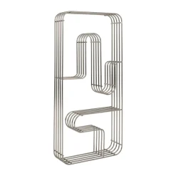 Étagère murale Curva rectangulaire, Argent