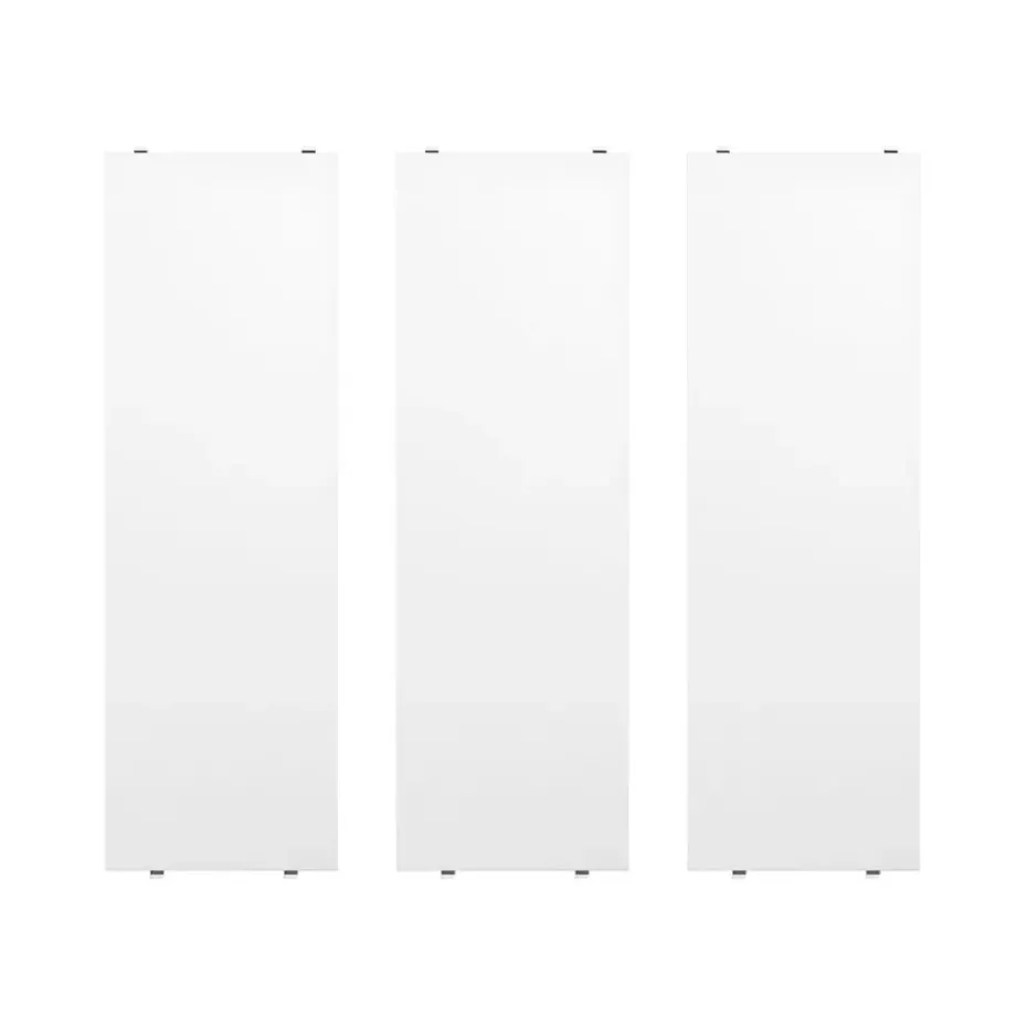 Étagère String, blanc, 58x20 cm, lot de 3