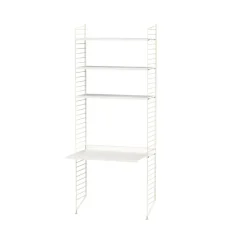 Étagère String, blanc, 78x30 cm, lot de 3