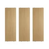 Étagère String, chêne, 58x20 cm, lot de 3
