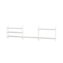 Étagère String Pocket métal, Blanc