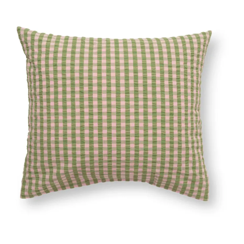 Taie d'oreiller Bæk&Bølge 50x60 cm, Vert-Lumière rose