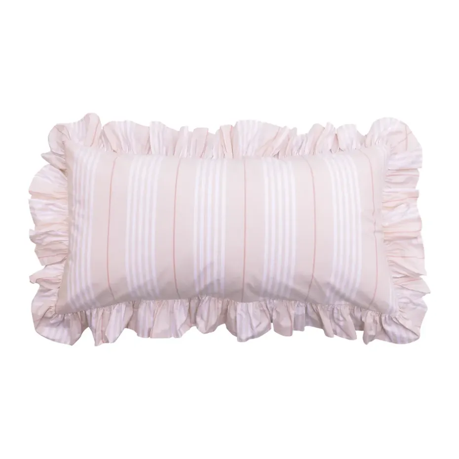 Taie d'oreiller Camicia Balza, Rose clair, 50x90 cm.