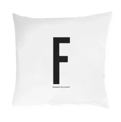 Taie d'oreiller Design Letters 60x50 cm, F
