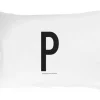 Taie d'oreiller Design Letters 70x50 cm, P