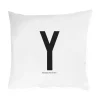 Taie d'oreiller Design Letters 60x50 cm, Y