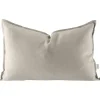 Taie d'oreiller en lin Calm 40x60 cm, Greige