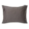 Taie d'oreiller Hotel Cotton Sateen 50x60 cm, Charcoal grey