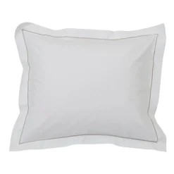 Taie d'oreiller Hotel Percale 50x90 cm, Blanc-beige clair