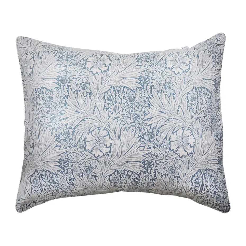 Taie d'oreiller Morris & Co. Marigold, Bleu, 50x60 cm