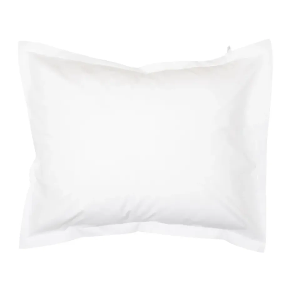 Taie d'oreiller Pousada Percale EKO, Blanc, 50x60 cm