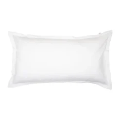 Taie d'oreiller Pousada Percale EKO, blanc, 50x90cm