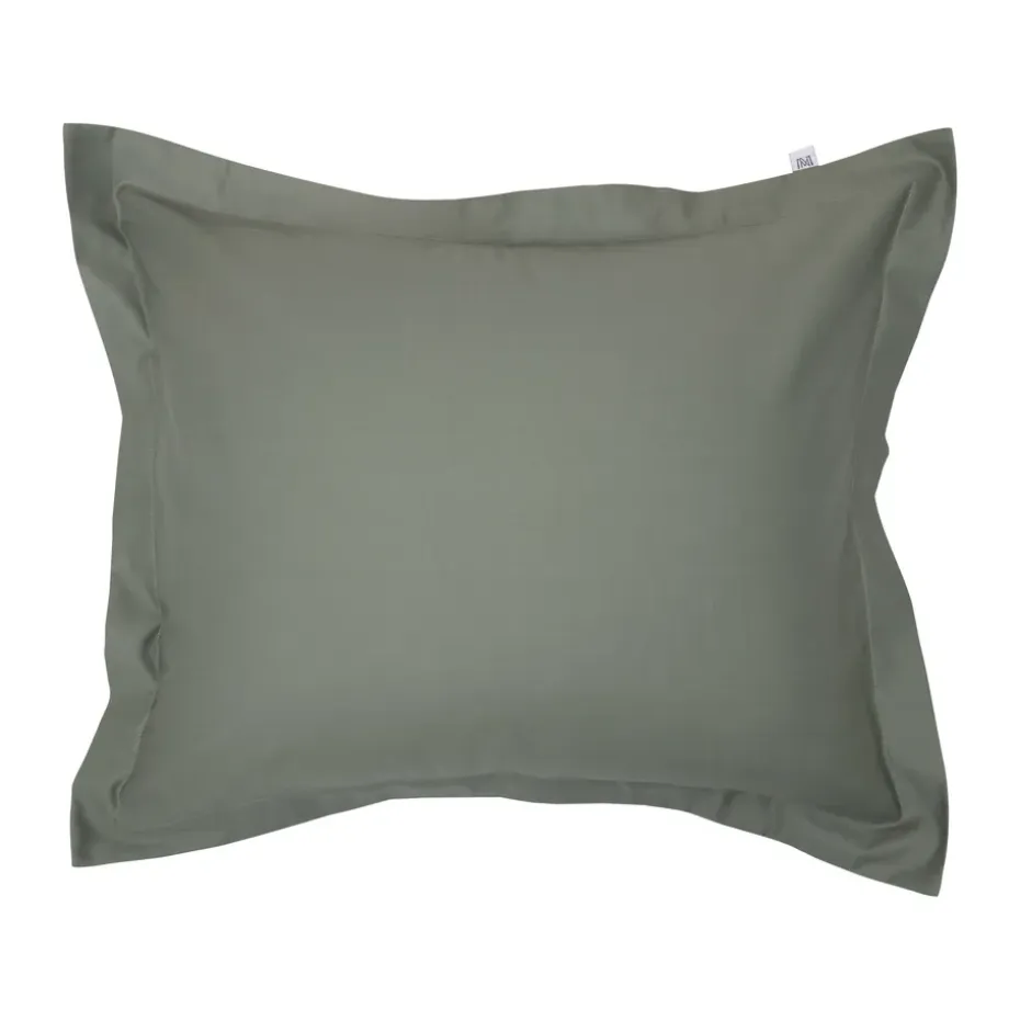 Taie d'oreiller Satina, Vert, 50x60 cmn