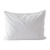 Taie d’oreiller Tell Me More en cotonn, Blanc, 50x60 cm
