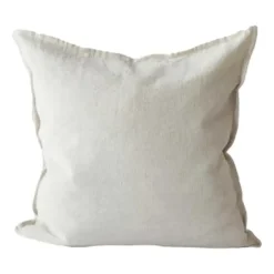 Taie en lin Marion 50x50 cm, Wheat