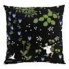 Taie Rönnerdahl 47x47 cm, Noir-vert