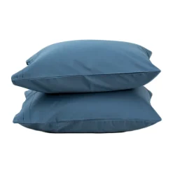 Taies d’oreiller Juniper 50x90 cm lot de 2, North Sea Blue