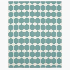 Tapis Anna aqua grand, 150x200 cm