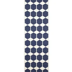 Tapis Anna bleu, 70x200 cm