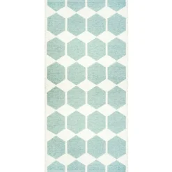 Tapis Anna bleu, 70x100 cm