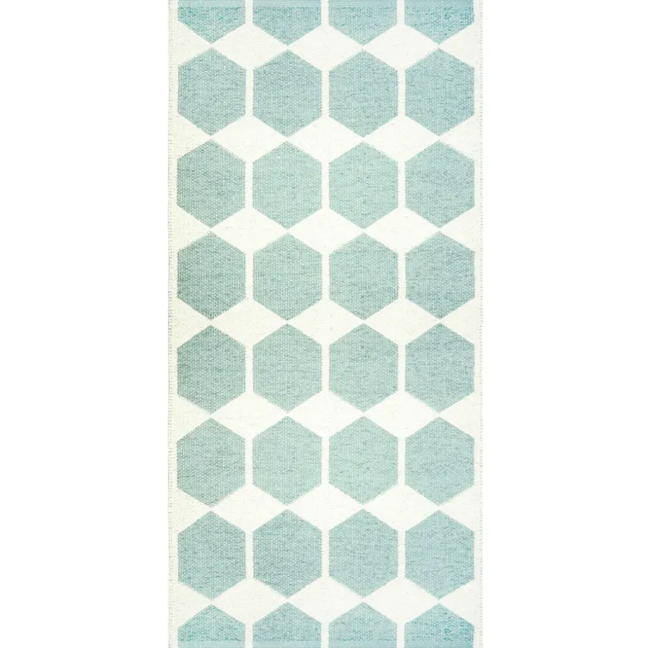 Tapis Anna bleu, 70x140 cm