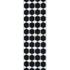 Tapis Anna noir, 70x200 cm