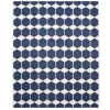 Tapis bleu Anna grand, 150x200 cm