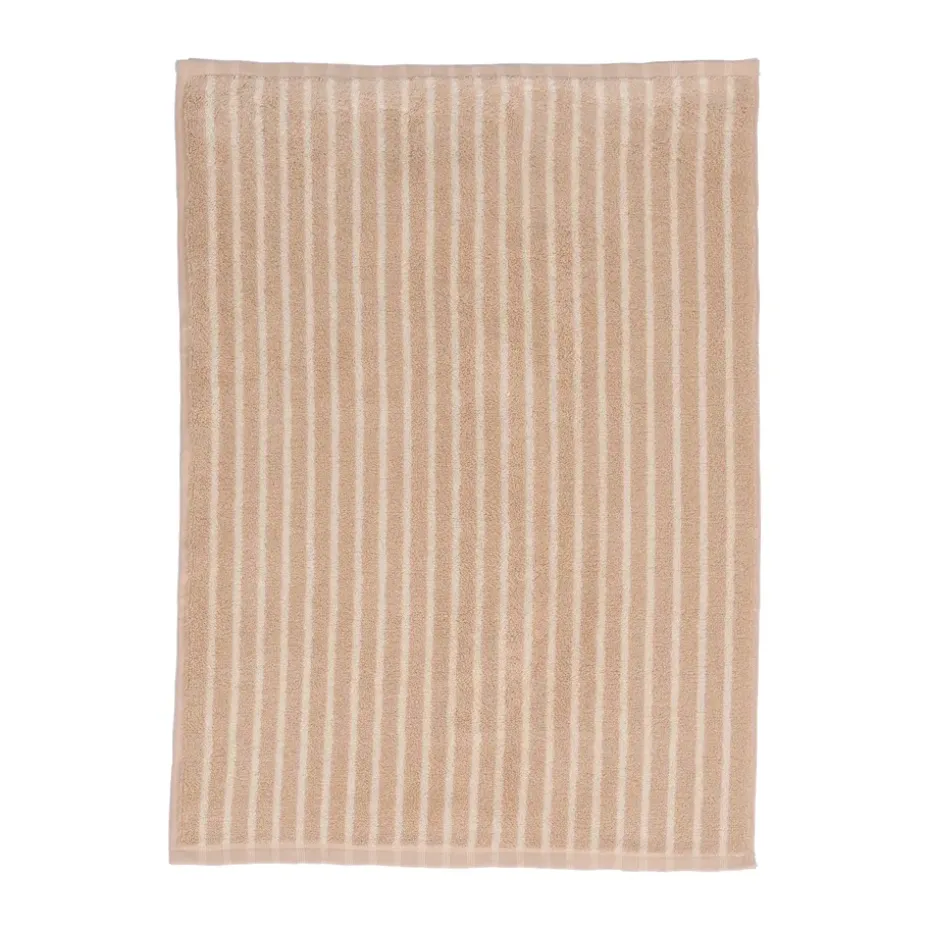 Tapis de bain Drift 50x70cm, Beige-blanc