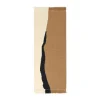 Tapis de couloir Soil Kelim, Dark sand-off white, 70x180 cm