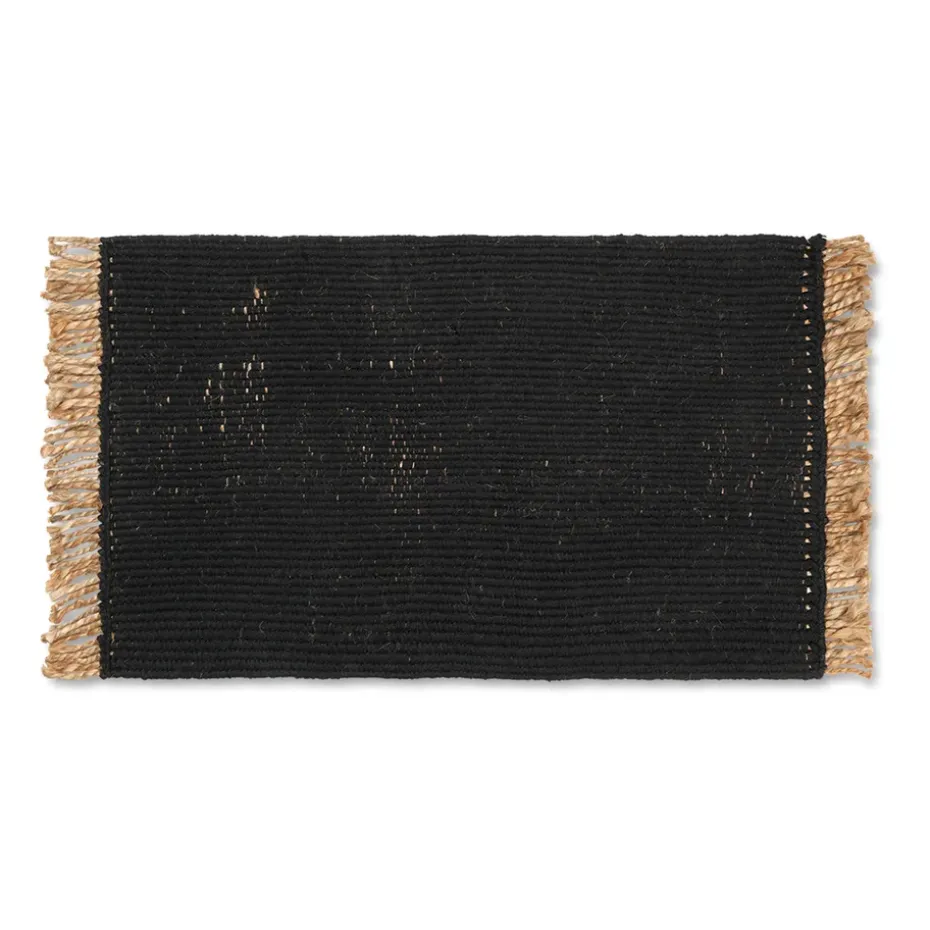 Tapis de porte Block 50x80 cm, Black-natural