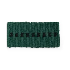Tapis de porte Coco Dot, Dark green-black
