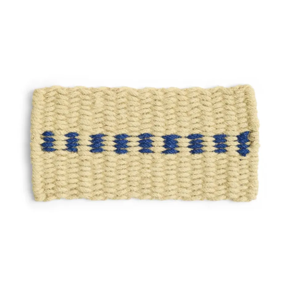 Tapis de porte Coco Dot, White-blue