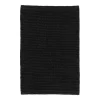 Tapis de porte Fiona noir, 60x90 cm