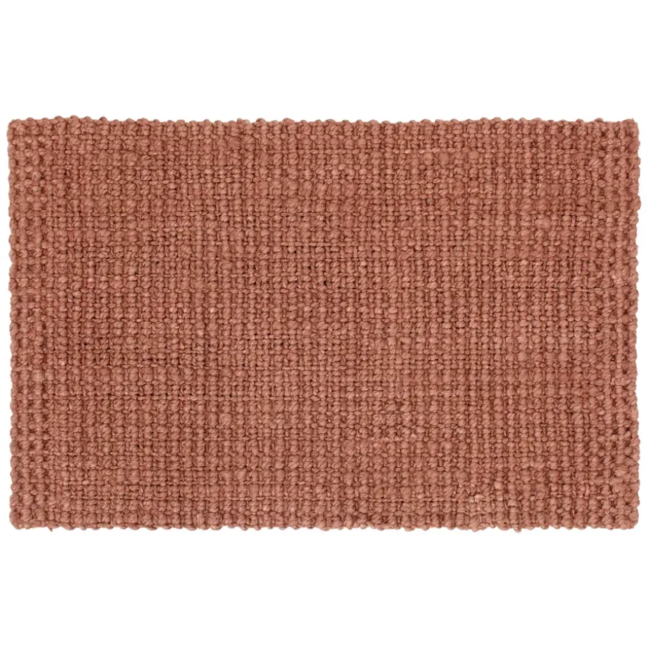 Tapis de porte Jute old rose, 60x90 cm