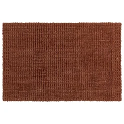Tapis de porte Jute rusty red, 60x90 cm