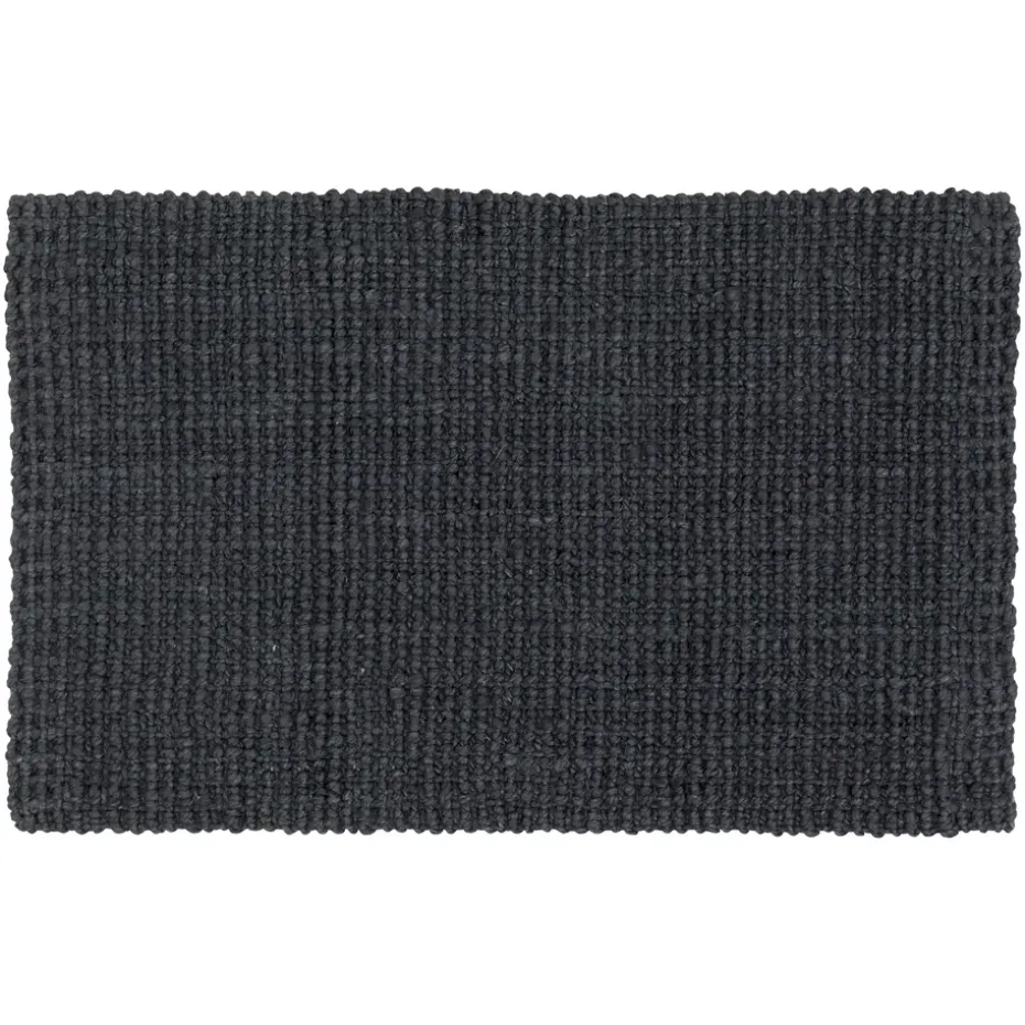 Tapis de porte Jute thunder blue, 60x90 cm