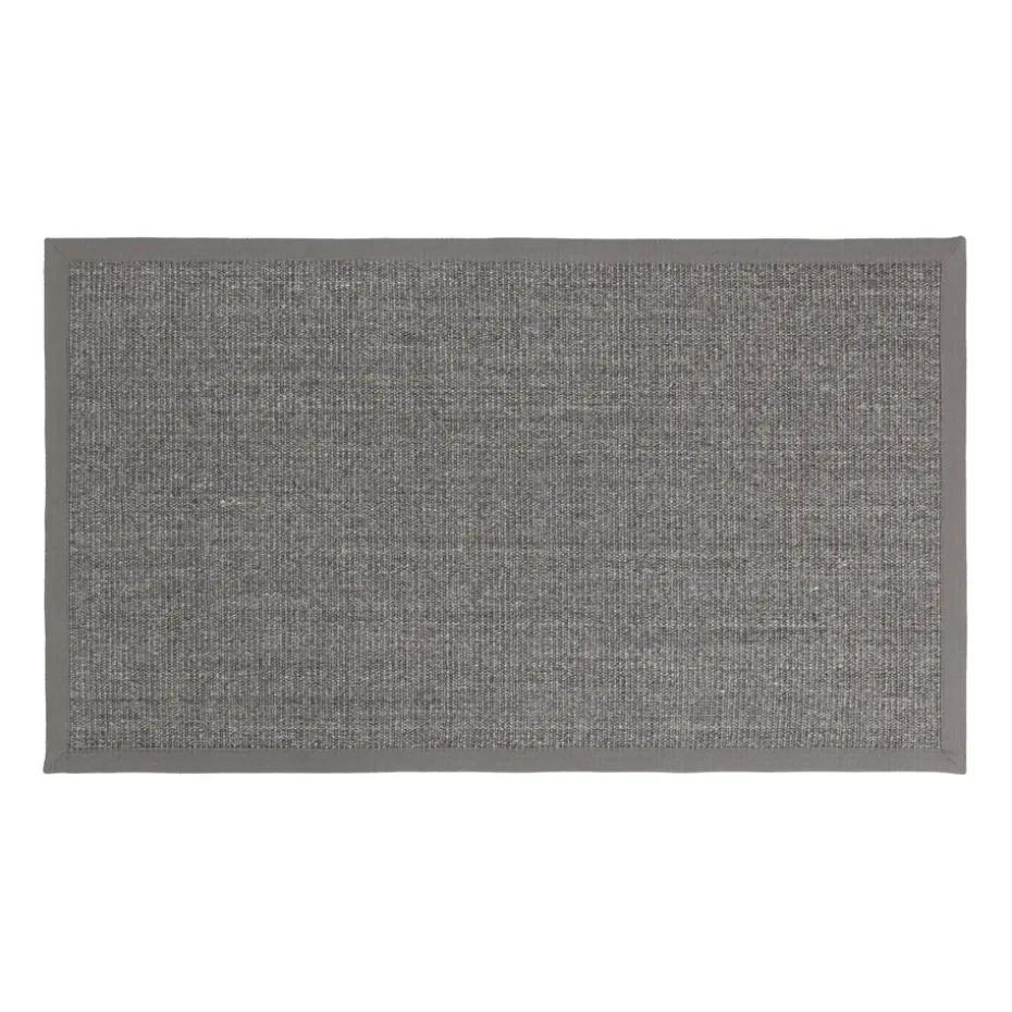 Tapis de porte Sisal gris, 70x120 cm