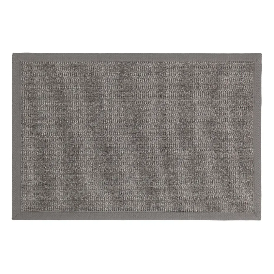 Tapis de porte Sisal gris, 60x90 cm