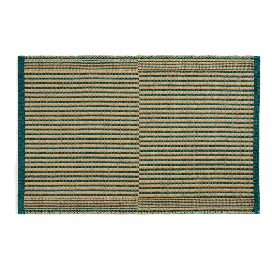 Tapis de porte Tapis 60x95 cm, Black-green
