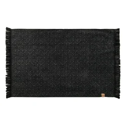 Tapis de salle de bain Morocco 50x80 cm, Black-greyn