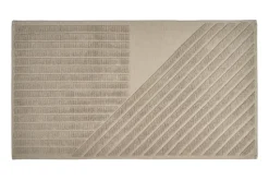 Tapis de salle de bain Stripes 50x90 cm, Beige