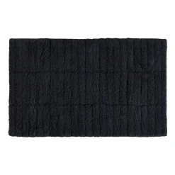 Tapis de salle de bain Tiles, Noir