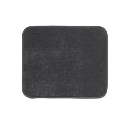 Tapis de séchage pour la vaisselle Sinkside microfibres 47x40 cm, Gris foncé