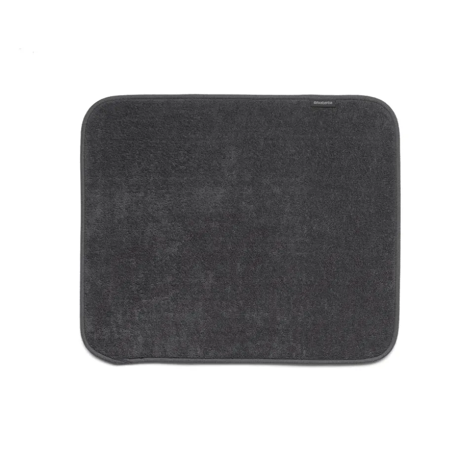 Tapis de séchage pour la vaisselle Sinkside microfibres 47x40 cm, Gris foncé
