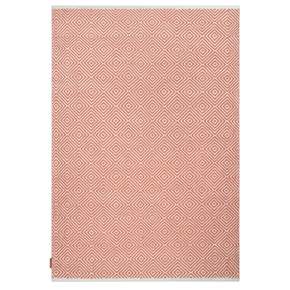 Tapis Diamond 140 x 200cm, Burnt orange