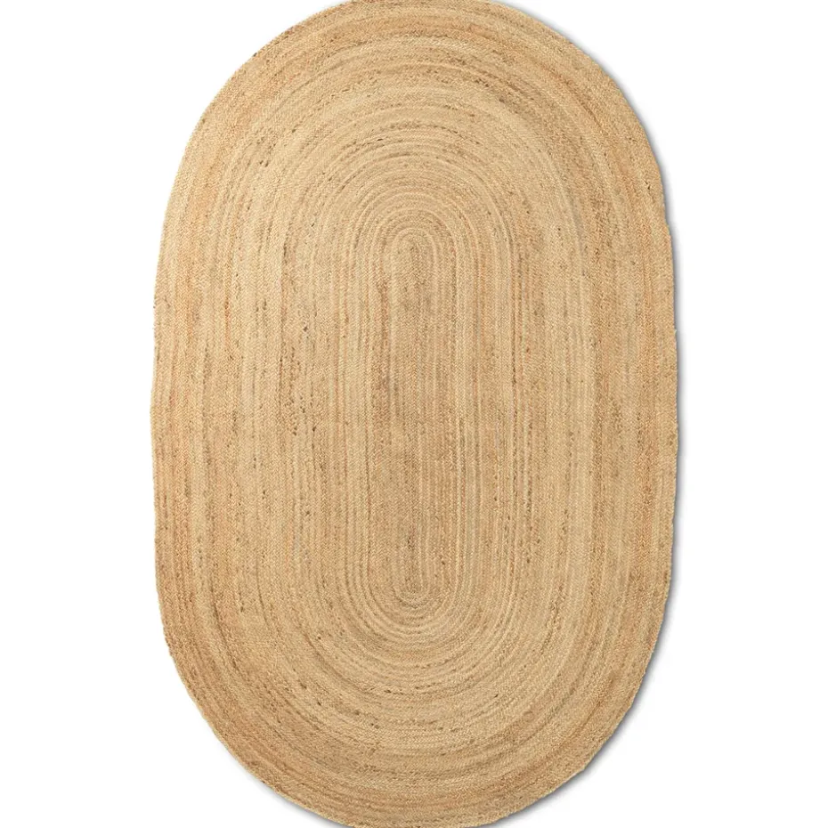 Tapis en jute Eternal Oval Large, Natural