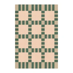 Tapis en jute Evelina Kroon 140x200 cm, Korean chives
