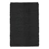 Tapis en jute Merida noir, 60x90 cm