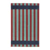 Tapis en laine Aisles, Vert, 170x240 cm