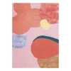 Tapis en laine Flower Field 250x350 cm, Pink